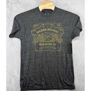 Sierra Nevada Brewing Company Brewery Gray Short Sleeve T-Shirt Men's Size M NWT
